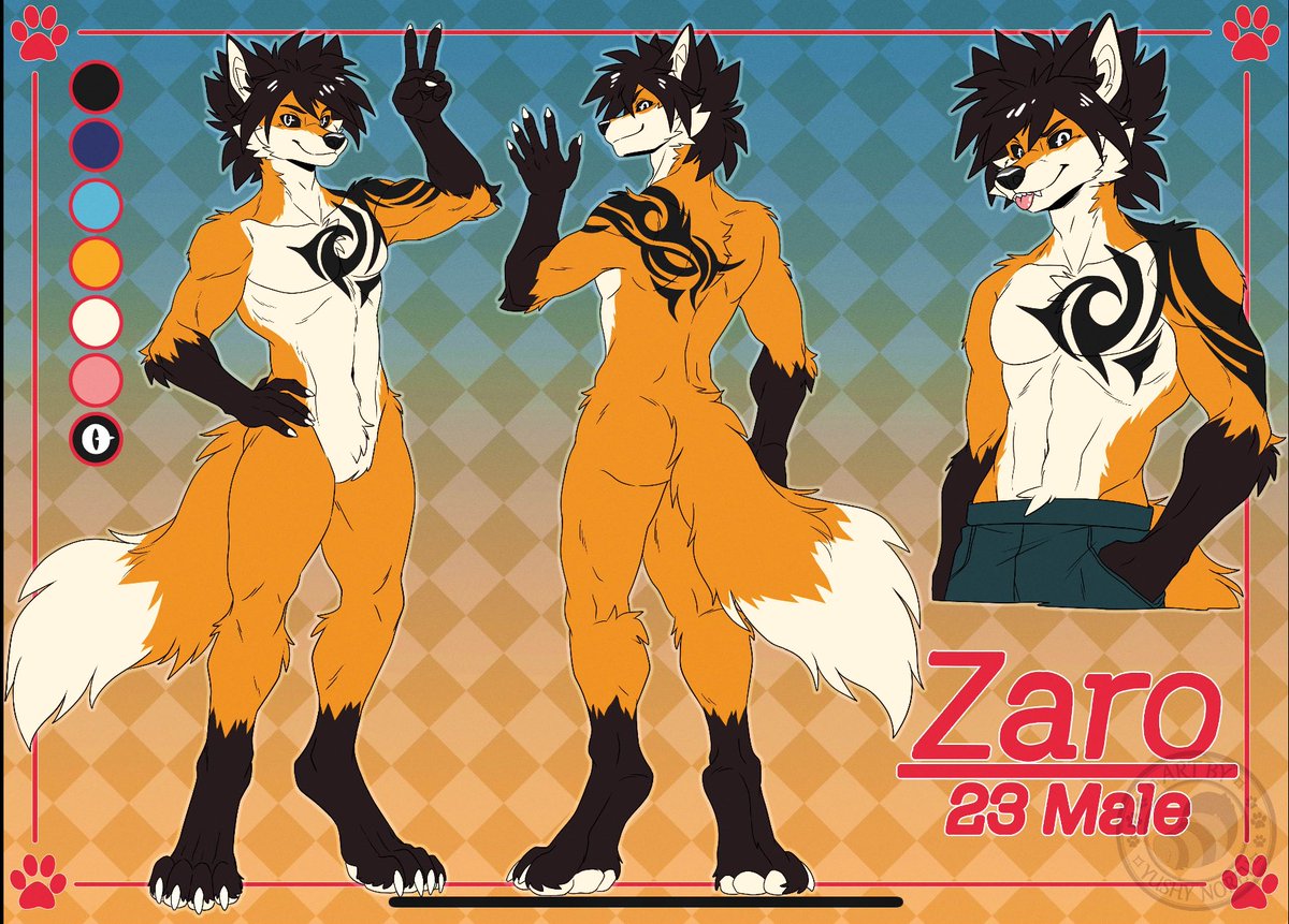 ZaRoTMK's tweet photo. Updated ref sheet :3 https://t.co/rAz0yohlvt