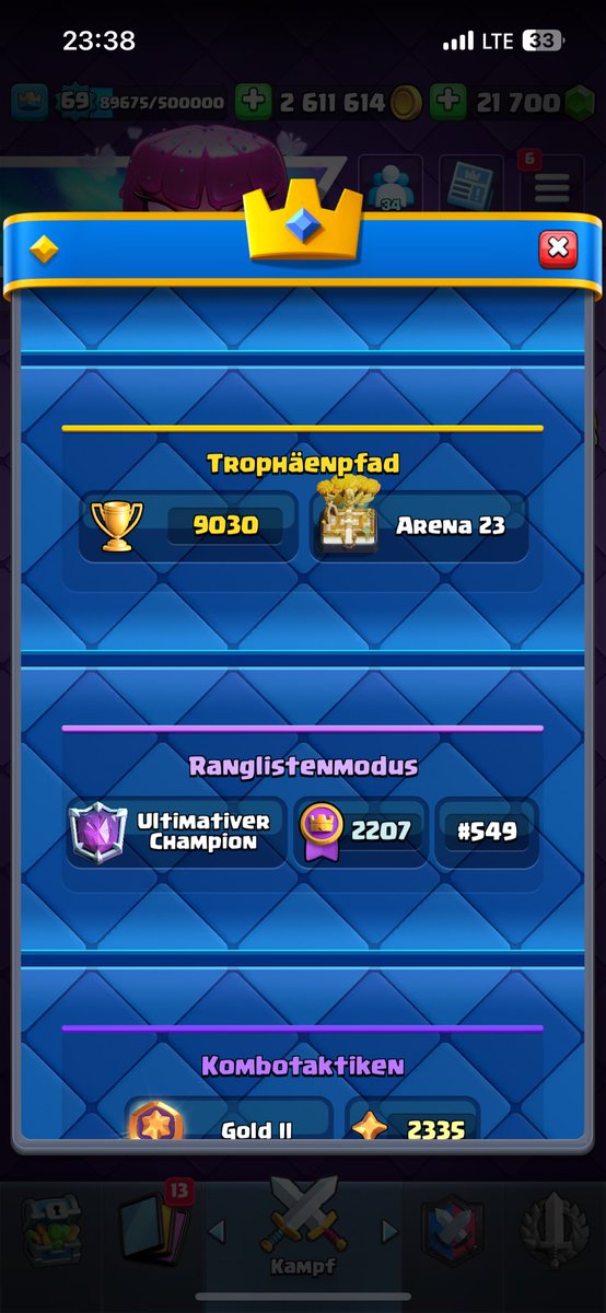 POC_Grady's tweet photo. Deck maybe a little bit too OP👀
It’s time for my new finish try ( ofc with tilt at seasoned )🫡 https://t.co/ynsgrcRN6f