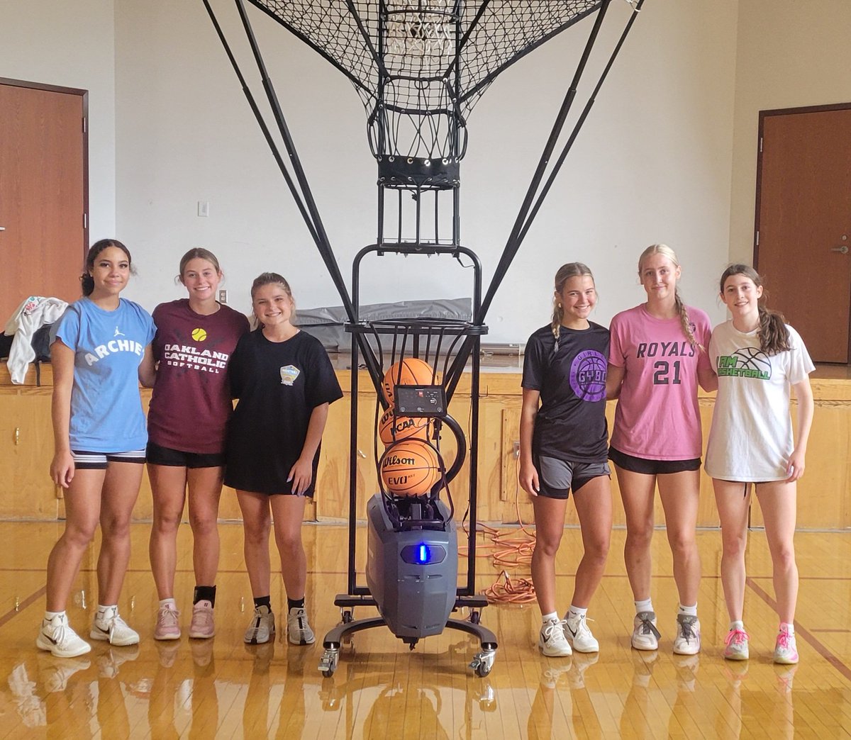 Oakland Catholic Basketball (@oc__hoops) on Twitter photo Just an early morning opportunity to get better. This group got up about 2200 shots. 🌧 🪣🪣
#OCPride.
<a href="/BrooklynRozier2/">Brooklyn Rozier</a> <a href="/LaMendolaLuci23/">Luci LaMendola</a> <a href="/Ellie_Junker2/">Ellie Junker</a> <a href="/MadisonP1021/">Madison Pullen</a> #Lila. #Addi. Just an early morning opportunity to get better. This group got up about 2200 shots. 🌧 🪣🪣
#OCPride.
<a href="/BrooklynRozier2/">Brooklyn Rozier</a> <a href="/LaMendolaLuci23/">Luci LaMendola</a> <a href="/Ellie_Junker2/">Ellie Junker</a> <a href="/MadisonP1021/">Madison Pullen</a> #Lila. #Addi.