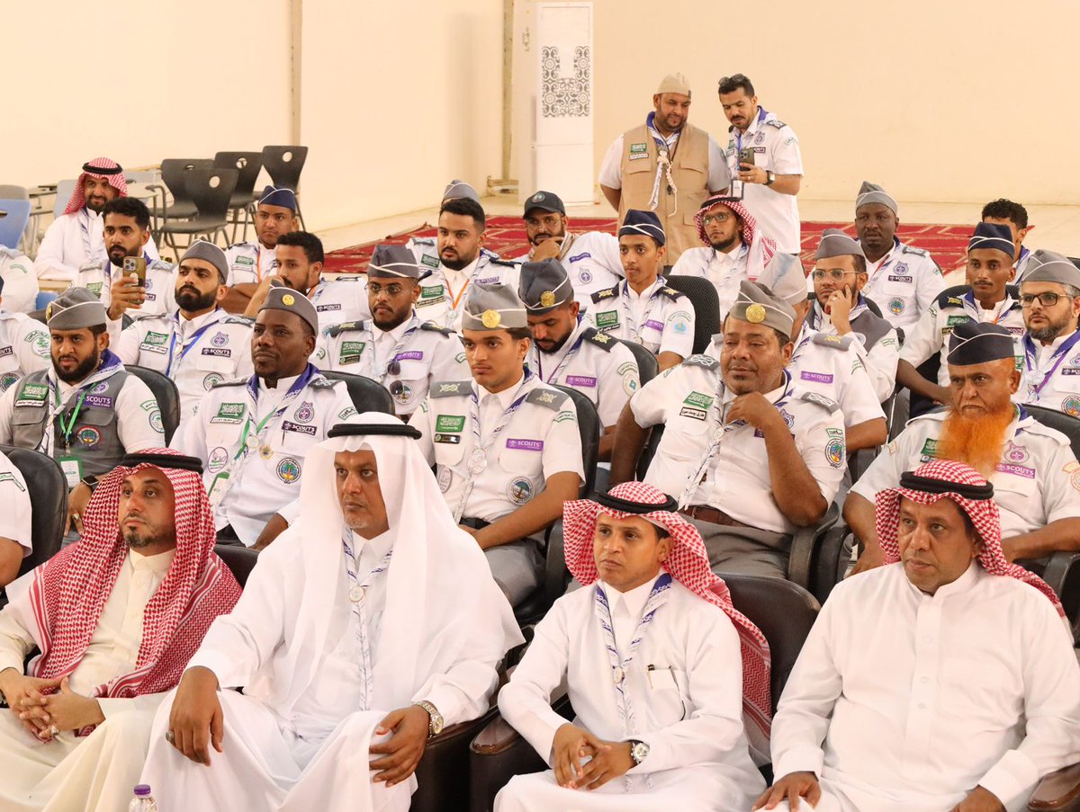 scouts_org_sa's tweet photo. اختتمت جمعية الكشافة العربية السعودية أمس، فعاليات الدراسة المتقدمة للشارة الخشبية، التي نظمتها الجمعية واستضافتها جمعية التنمية بالباحر في منطقة جازان، بمشاركة 40 دارساً من مختلف قطاعات الجمعية بالمملكة. https://t.co/wfQl7y5GhT https://t.co/MGJ01XLBy9