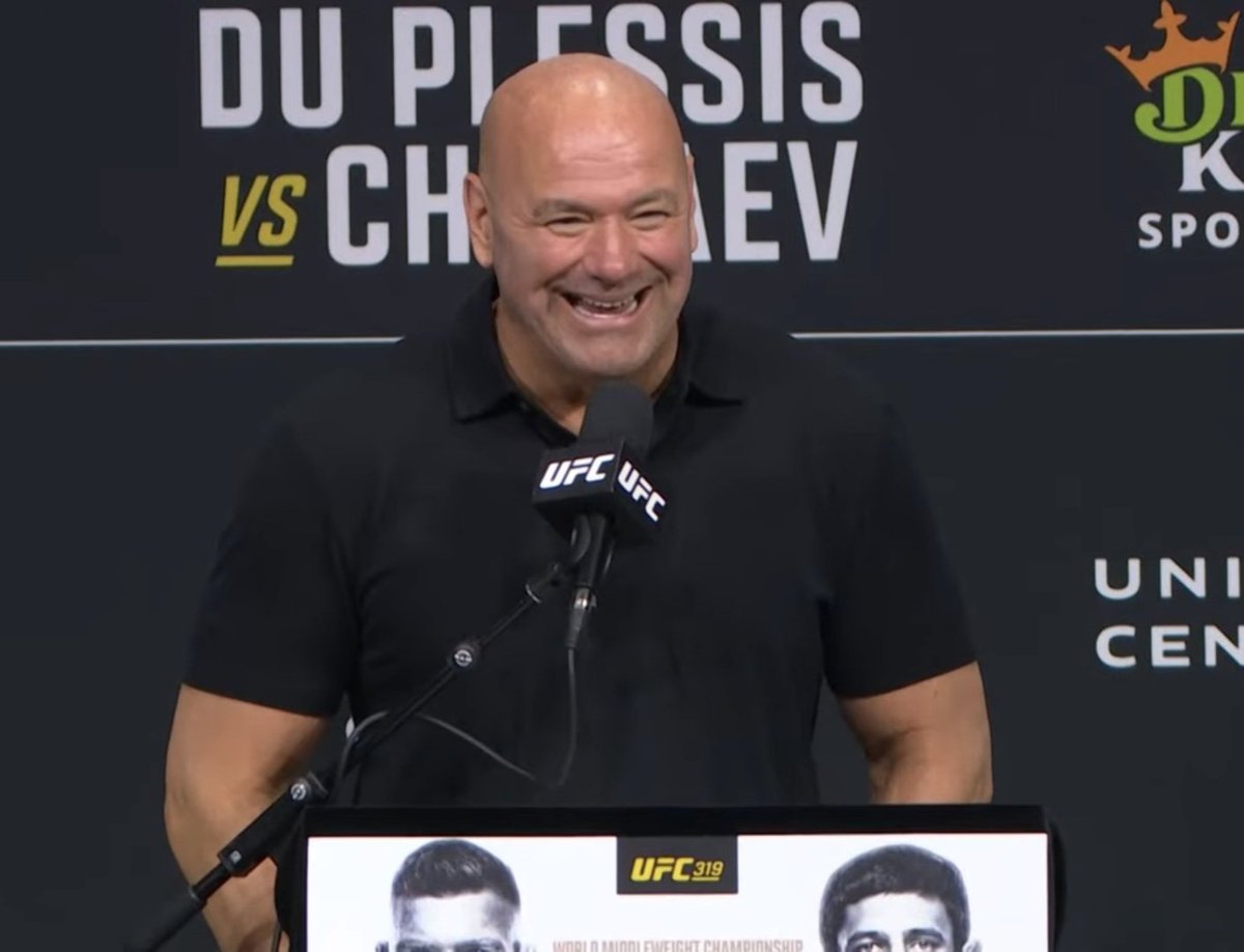 ain’t never seen dana smile this big… bro! 7.7B!! 🤑
