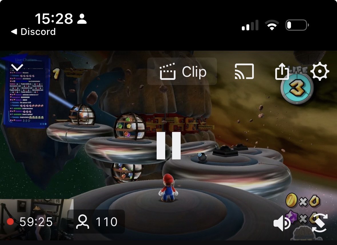 ronin79825's tweet photo. I usually don’t post much about streams or anything like that, but today I feel super grateful after reaching a new peak viewer count thanks to a raid of 60 people. I’m honestly unsure how to even express my gratitude. #Twitch #mariogalaxy #smallstreamers #smallcreator https://t.co/GWVrHaNx2M