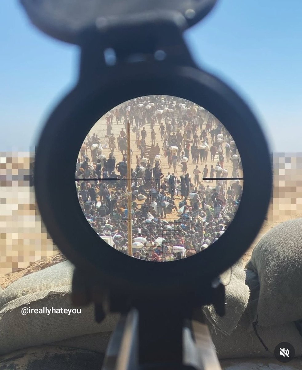 هذا منشور من جندي إسرائيلي ارهابي على Instagram.