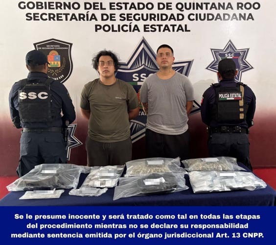 Capturan a dos presuntos narcomenudistas en Cancún ift.tt/dusZqT5