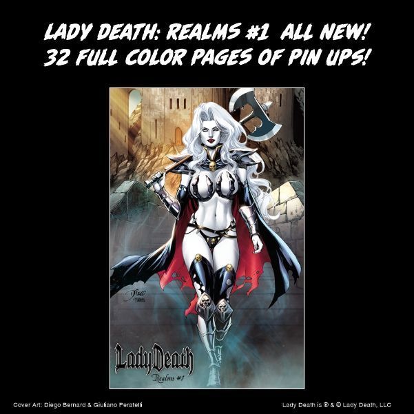 thecoffincomics's tweet image. WOW! You've unlocked Lady Death: Realms #1

All backers who order a physically shipping item will receive all unlocked FREE SWAG!

Stay tuned to see what's unlocked next - just 34 backers to go at time of posting!!

buff.ly/gKSatxH

#comics #comicsart #ladydeath #newstory