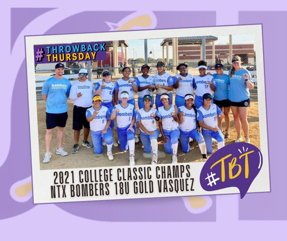 THROWBACK THURSDAY
🤾🔙📅
Throwing is all the way back to 2021 when the NTX Bombers 18u Gold Vasquez won the 18u UCE College Classic. Who will win it all in 2025? Follow along and see or bring your team out. Register for the Oct 4/5 event at ultimatecollegeexposure.com