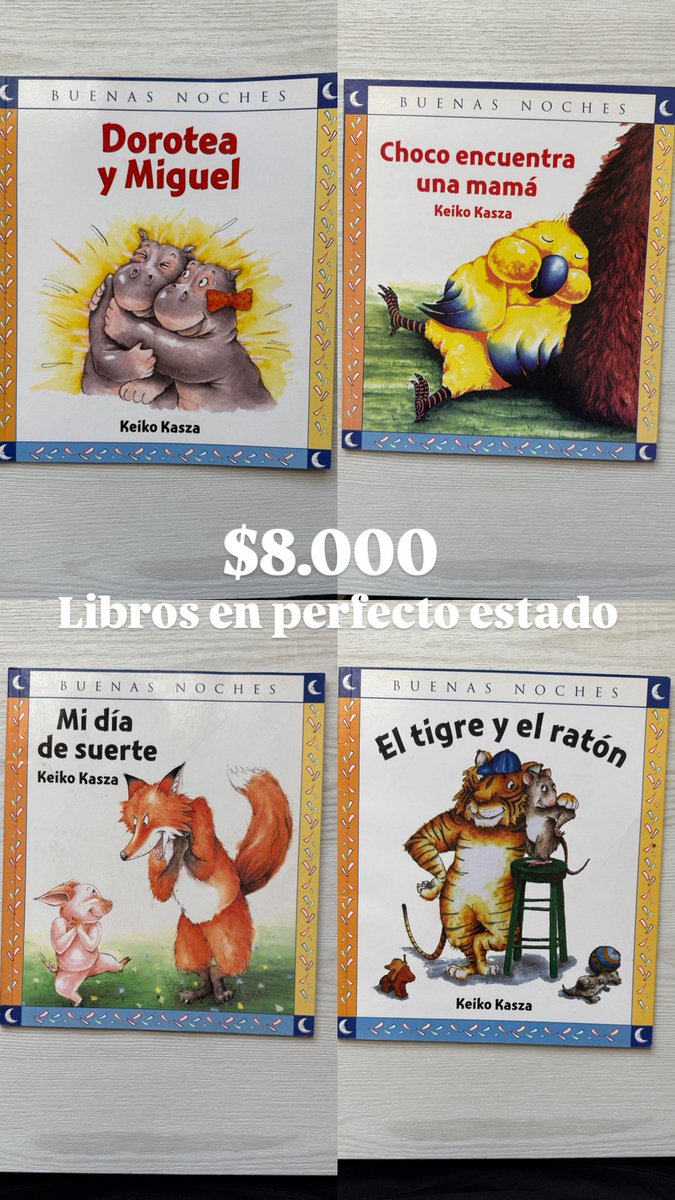 cdelpilar_'s tweet photo. Estoy vendiendo libros infantiles, feliz si me ayudan dando RT.
Están todos en perfecto estado, muchos de ellos nuevos sin uso. https://t.co/Sef7oTVXIa