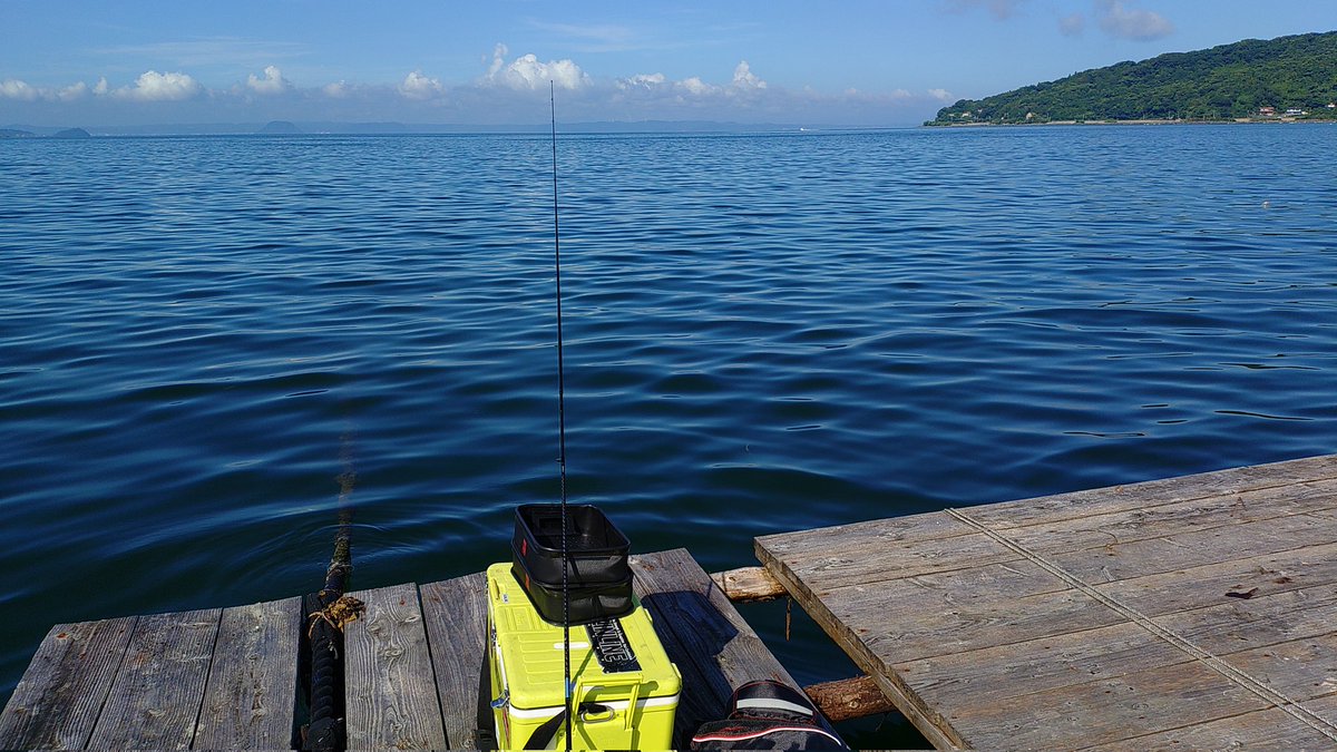 Tech21R's tweet image. 今日は筏釣り😊
何が釣れるかな〜