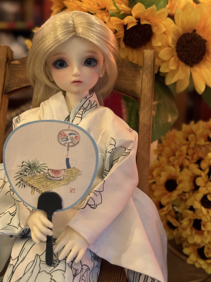 おはようございます☀
今日は送り盆です〜！！
我が家はお迎えしたのと同じように、
キュウリとナスと提灯でお見送りもします
楽しいお盆だったね、また来年ね

お写真は14さんにて🌻

#おはドル #うちのこかわいい #SDM