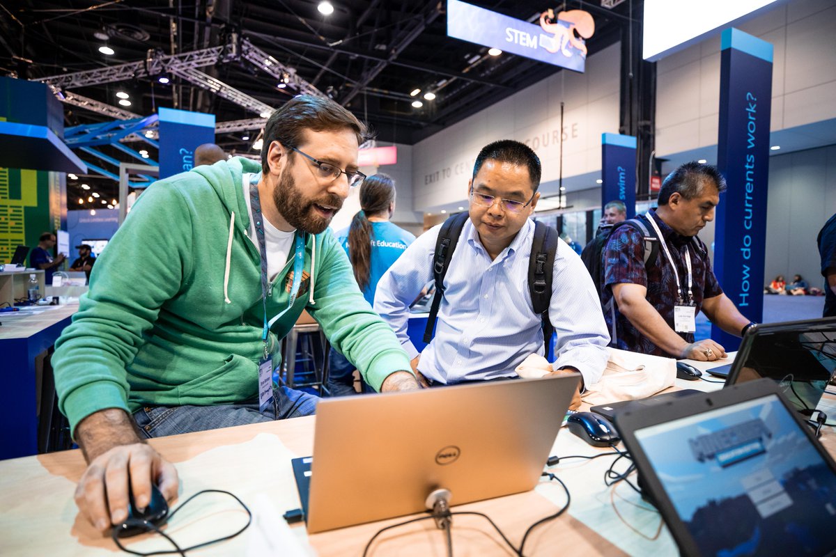 We're here to make setting up Minecraft Education at your school a piece of cake! (A very block shaped piece cake.) 🎂

Get all the resources you need for your IT Admins &amp; tech support for #MinecraftEdu: msft.it/6017srbP9