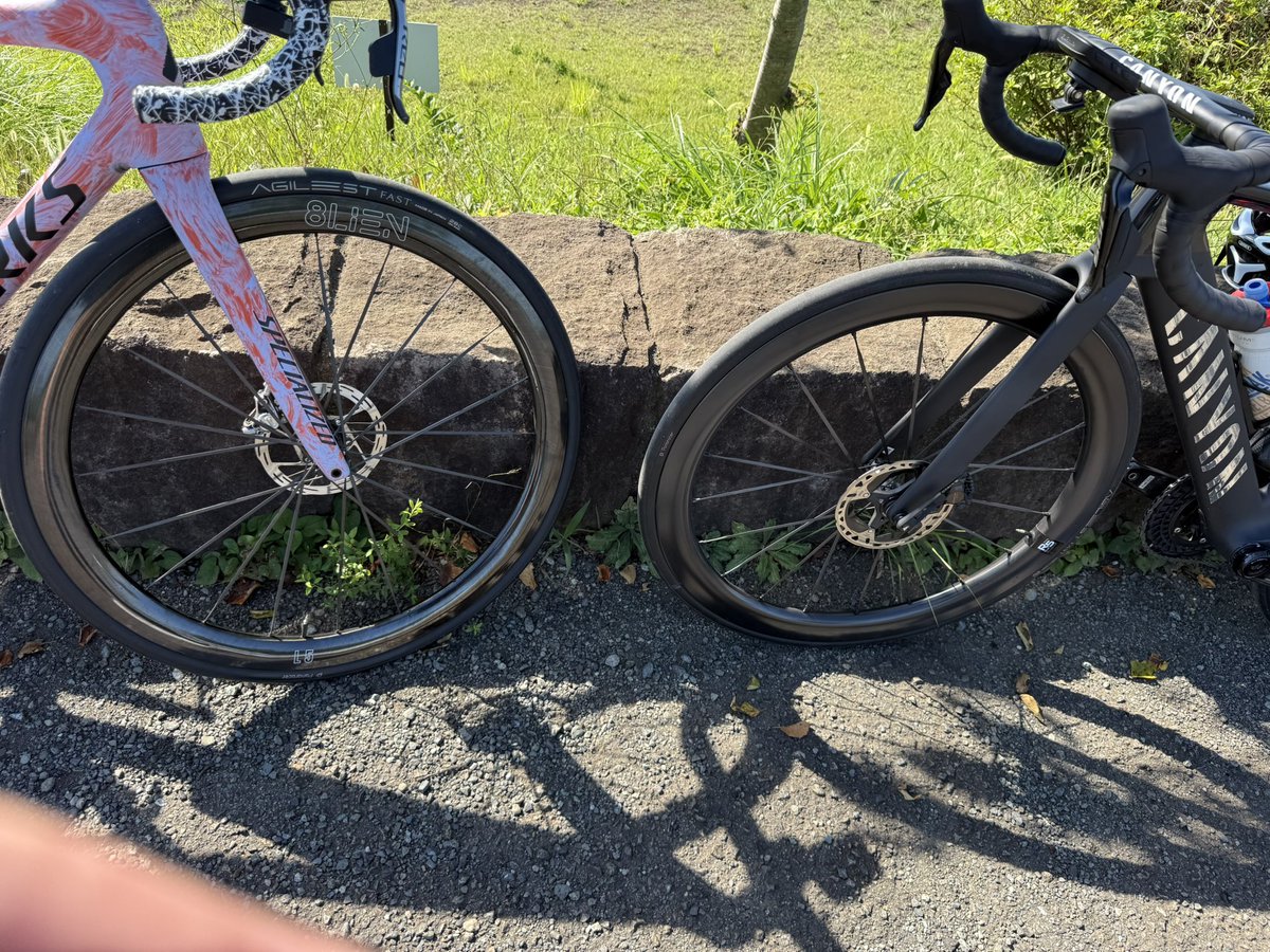 ikkunroadman's tweet photo. 湘南平TTのコツを掴んだ!
前半無理をしないだけだけど。
#8lien
#8lienwheels https://t.co/OnTT69ytc1