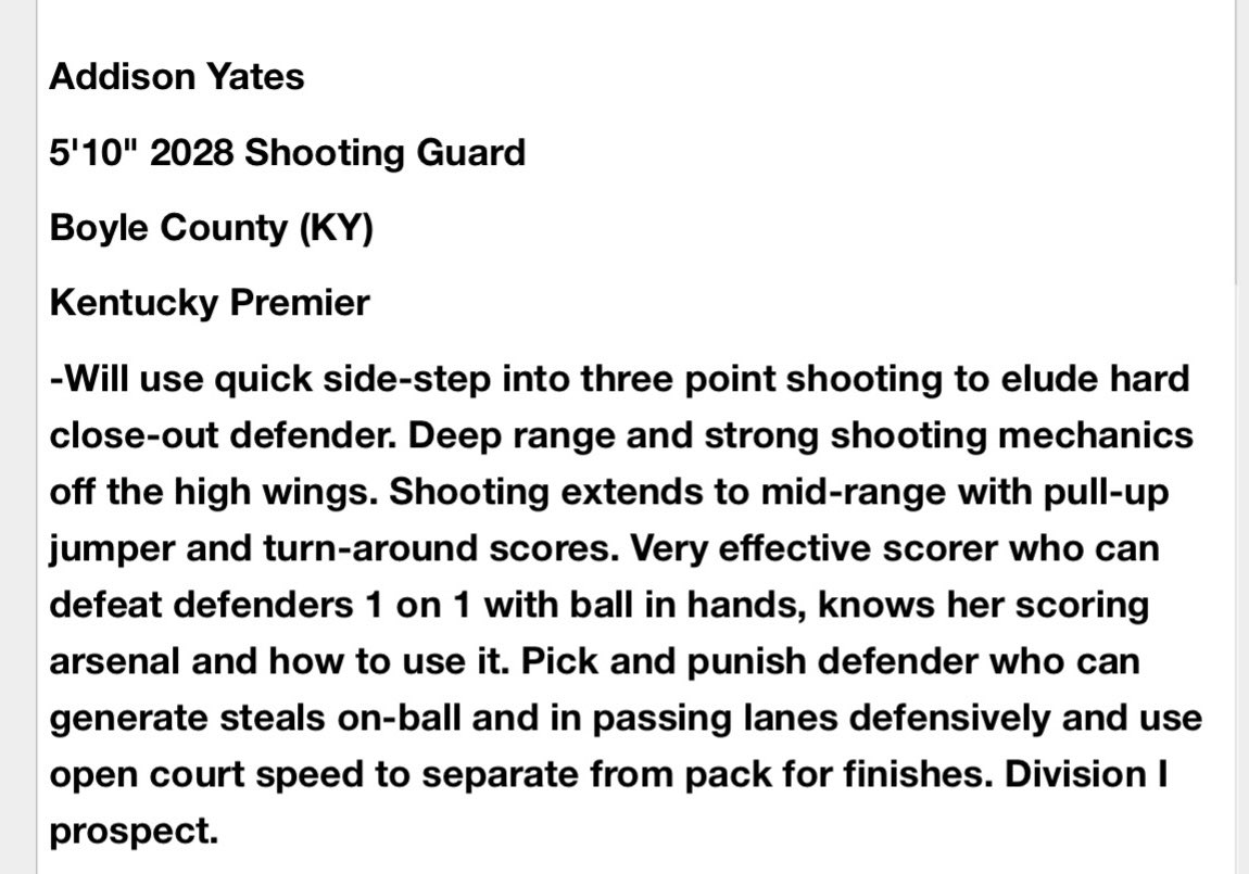 Thank you <a href="/FiveStateHoops/">Chuck Thompson</a> for the write up! <a href="/vaughtsviews/">Vaughts' Views</a> <a href="/Coach_ACSparrow/">Austin Clay Sparrow</a>