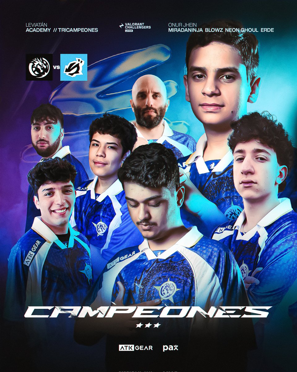 LeviatanGG's tweet image. 🏆 MEGACAMPEONES 🏆

La academy cierra un año increíble, vencen por 3-2 a @ShindeNgg en la gran final de #VCLLATAM y se coronan (nuevamente) CAMPEONES