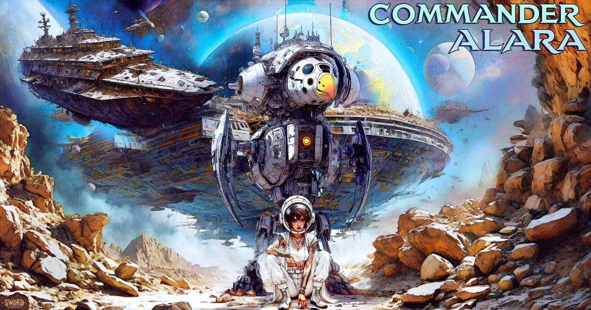 SwordQfMichael's tweet photo. Commander Alara! 😮
@alaraspeaks 😁
𝕋𝕙𝕖 𝕎𝕠𝕠𝕕𝕤𝕙𝕖𝕕 ℂ𝕙𝕣𝕠𝕟𝕚𝕔𝕝𝕖𝕤!
#ART #Music #Design #TWC https://t.co/QMqs3NQZ2Y