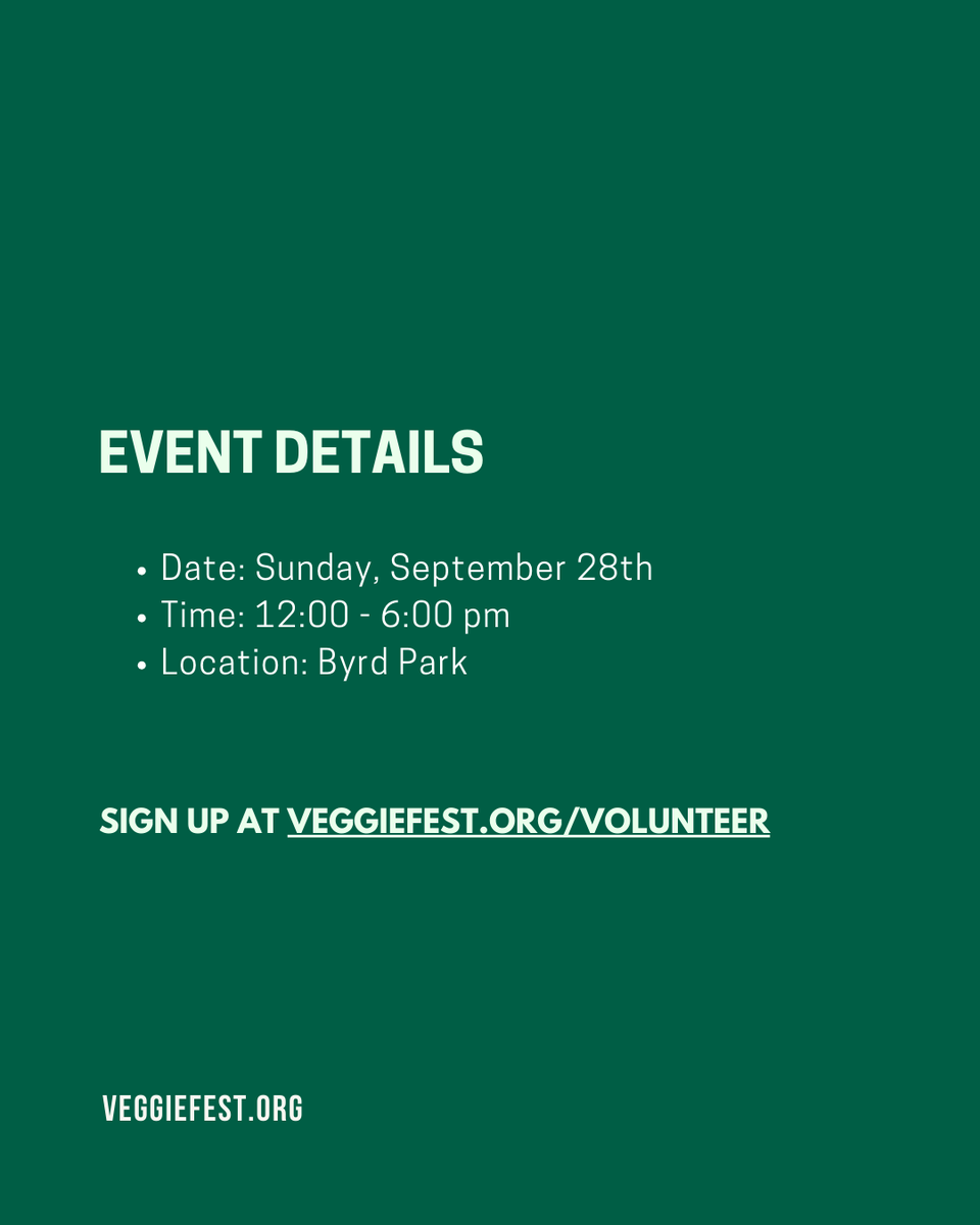 Richmond VegFest tweet media