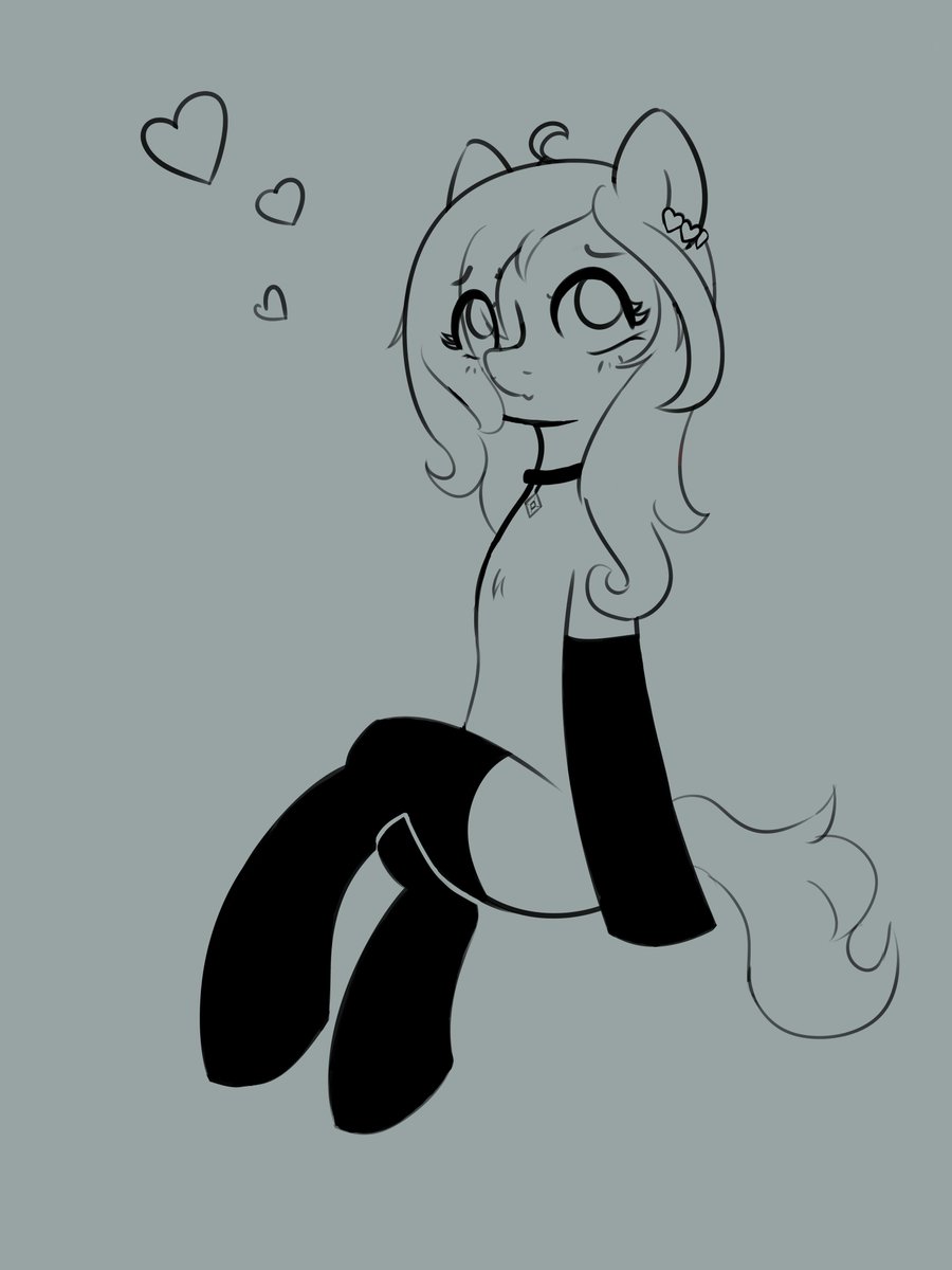 pony sketch