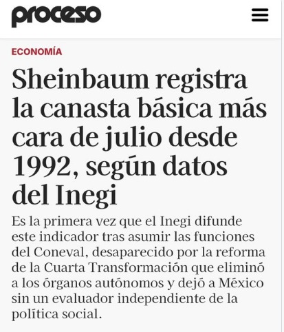 Qué casualidad que después de extinguir al CONEVAL y transferir la medición de la pobreza al INEGI, los números mejoran como por arte de magia 🎩

Es como cambiar de termómetro cuando tienes fiebre: el síntoma desaparece, pero el paciente sigue igual 🤦‍♀️

La duda es razonable