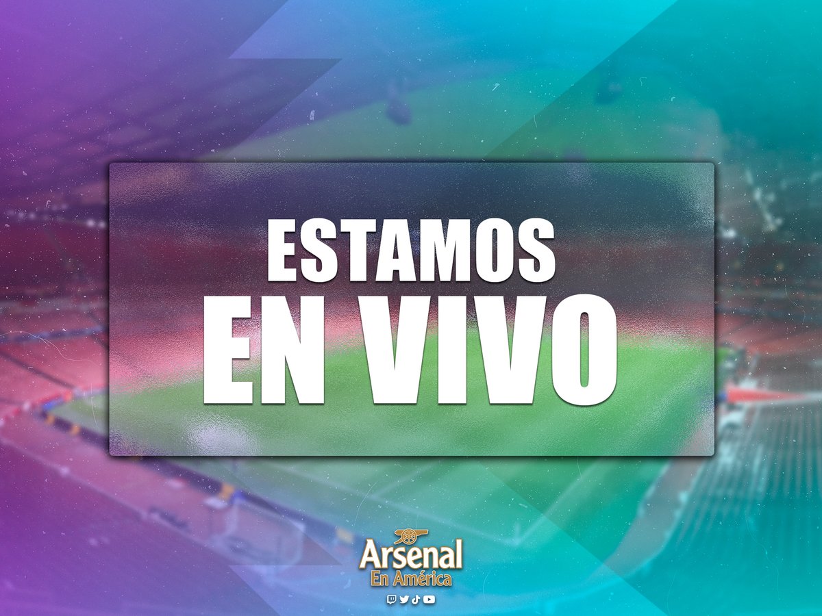 📺🔥 ¡Estamos EN VIVO! 🔴

YAAAA pueden sumarse al 'STREAM DEL BIG SIX' con <a href="/MUnitedEs/">Forever United</a> en nuestro canal de Twitch.
 
🔗 twitch.tv/arsenalenameri…