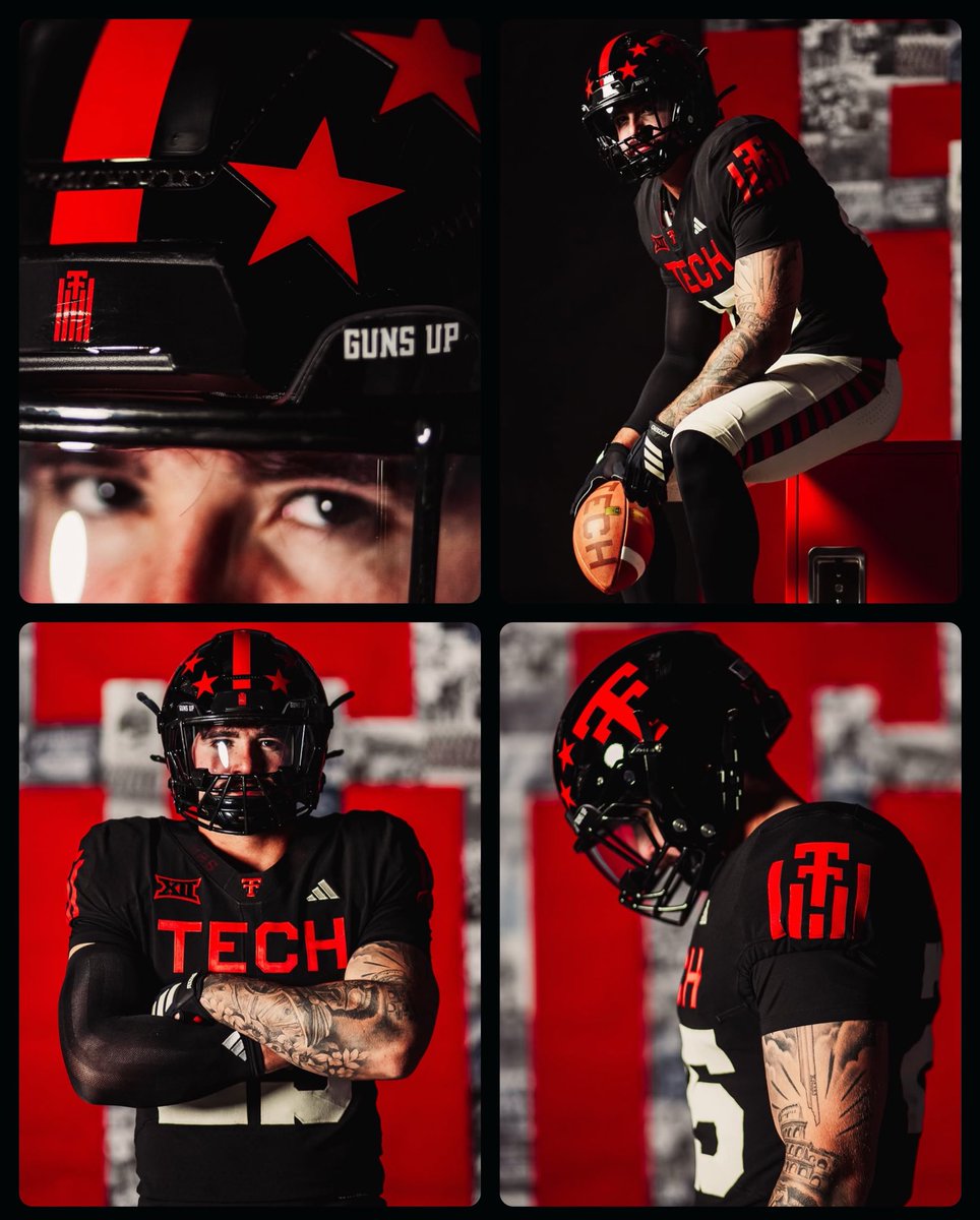 Texas Tech 100th Anniversary Uniform.