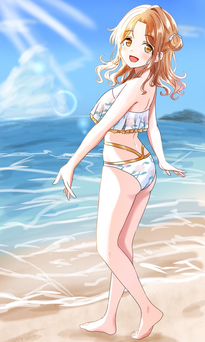 minase_scrawl's tweet photo. 夏だし普通に水着の市川雛菜を描いてもいい https://t.co/PzfHdLMr7s