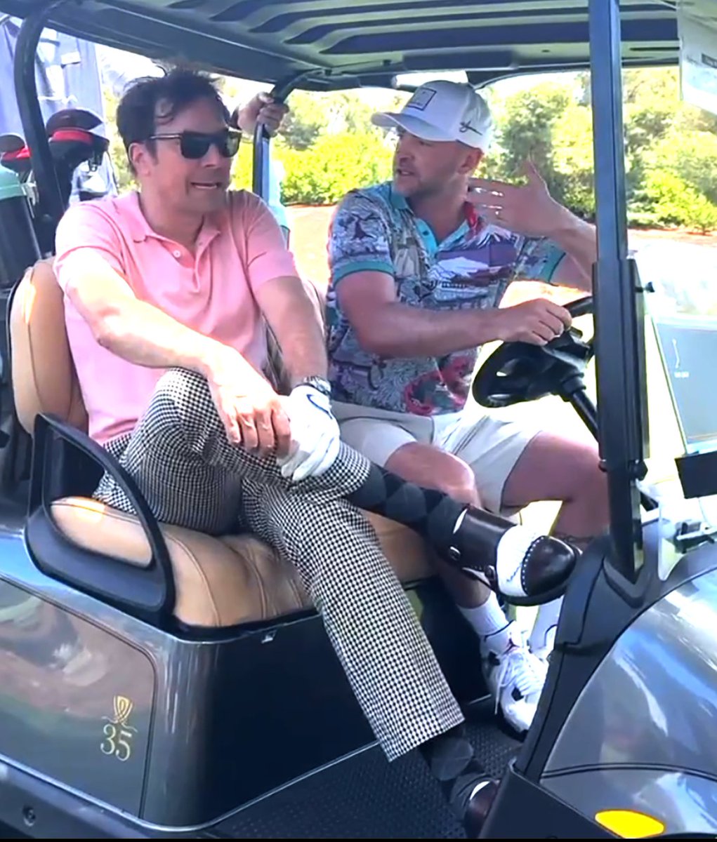 timbertux's tweet image. Justin Timberlake #8amgolf