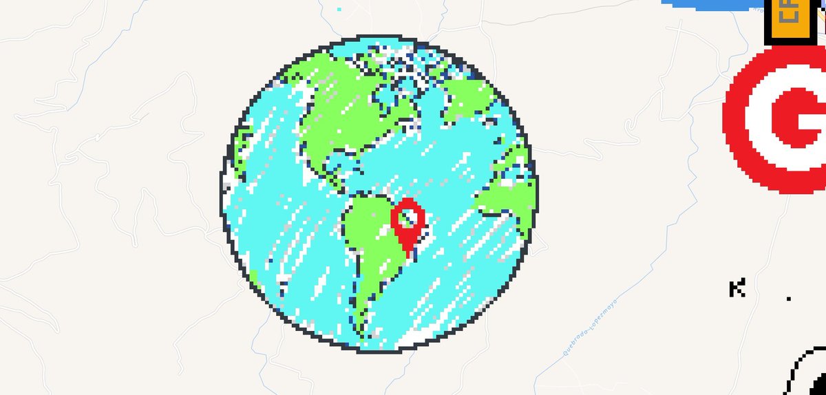 Fizeram uma homenagem pra mim no Wplace 😍

em Chota, no Peru... 🤔

wplace.live/?lat=-6.578961…