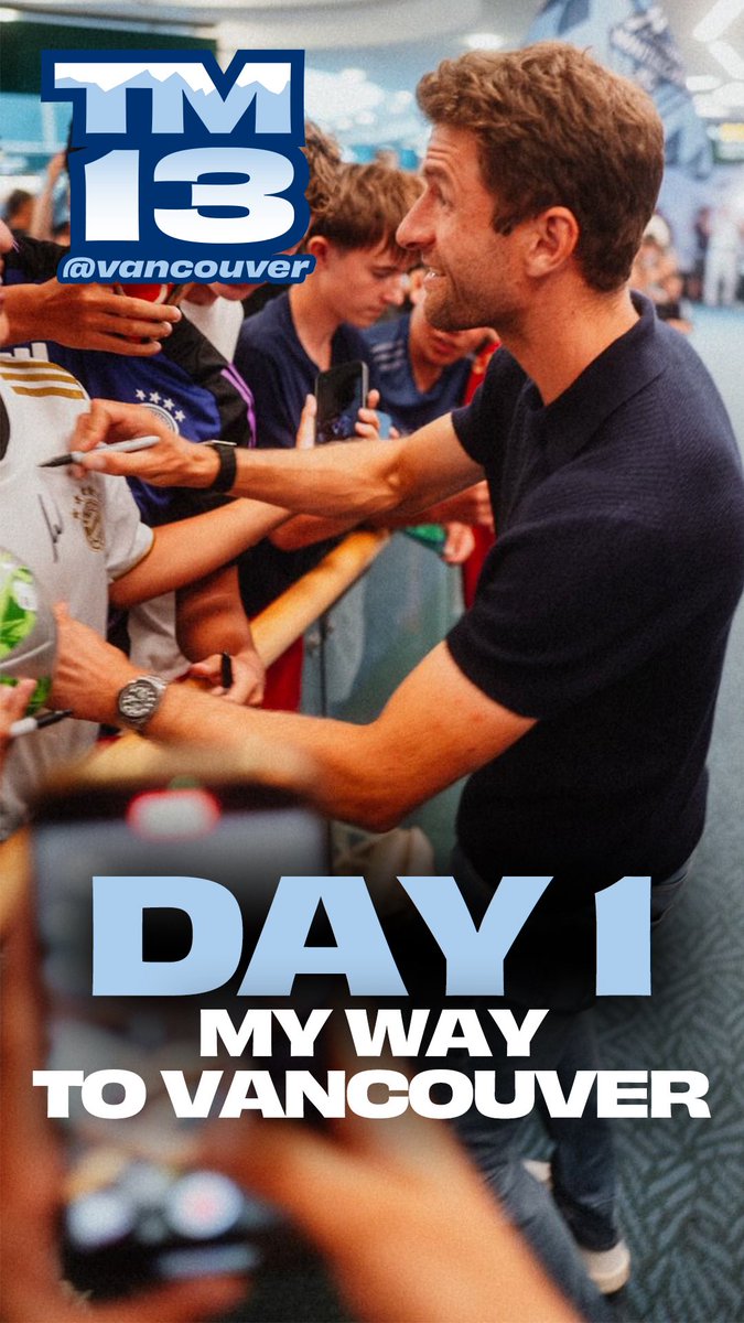Here is my Video from the first day of my journey to the <a href="/WhitecapsFC/">Vancouver Whitecaps FC</a>: youtu.be/XdKF2JvomDA?si… 👍🏼⚽️😊