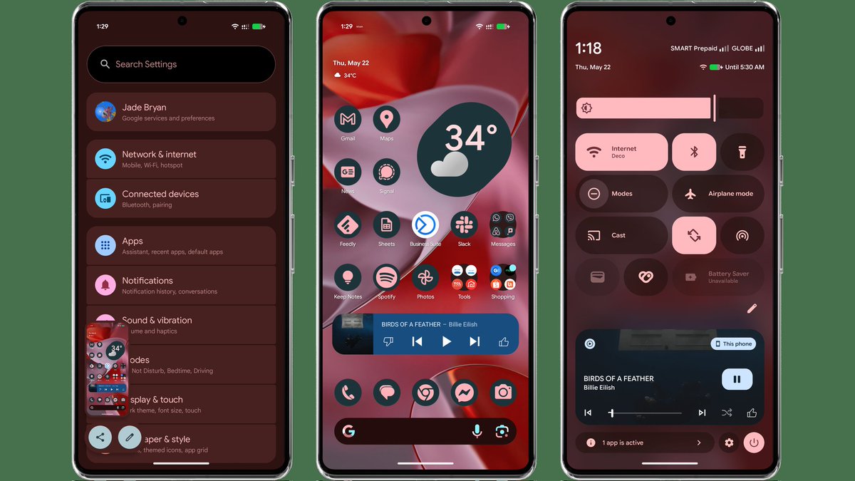 Pixel UI by Google tweet media