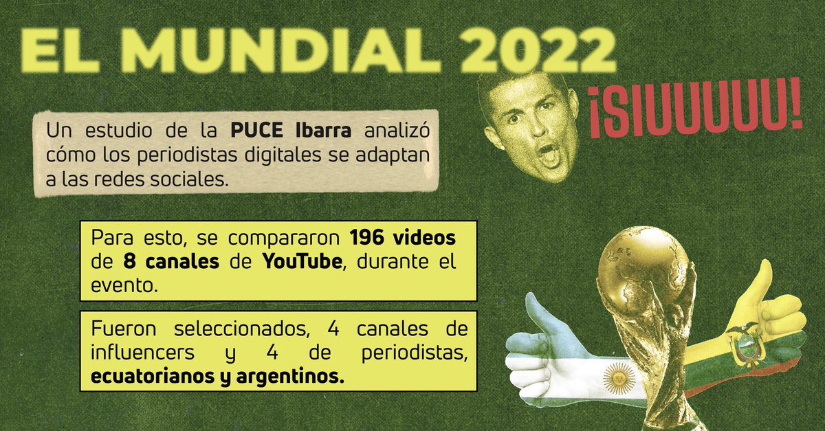 comcienciaec's tweet photo. ¿Puede el influencer reemplazar al periodista? 🤔

Los youtubers y creadores de contenido, al ser nativos digitales, lograron hacerse un espacio en redes sociales y sacar provecho de cada función. https://t.co/hhxqEpT7cb