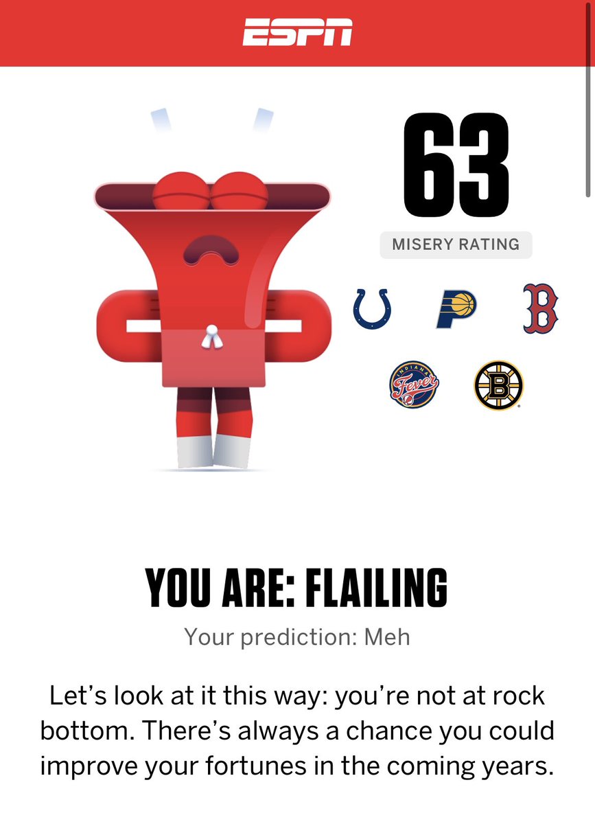 Oh, so you’re the cause of my crippling depression.