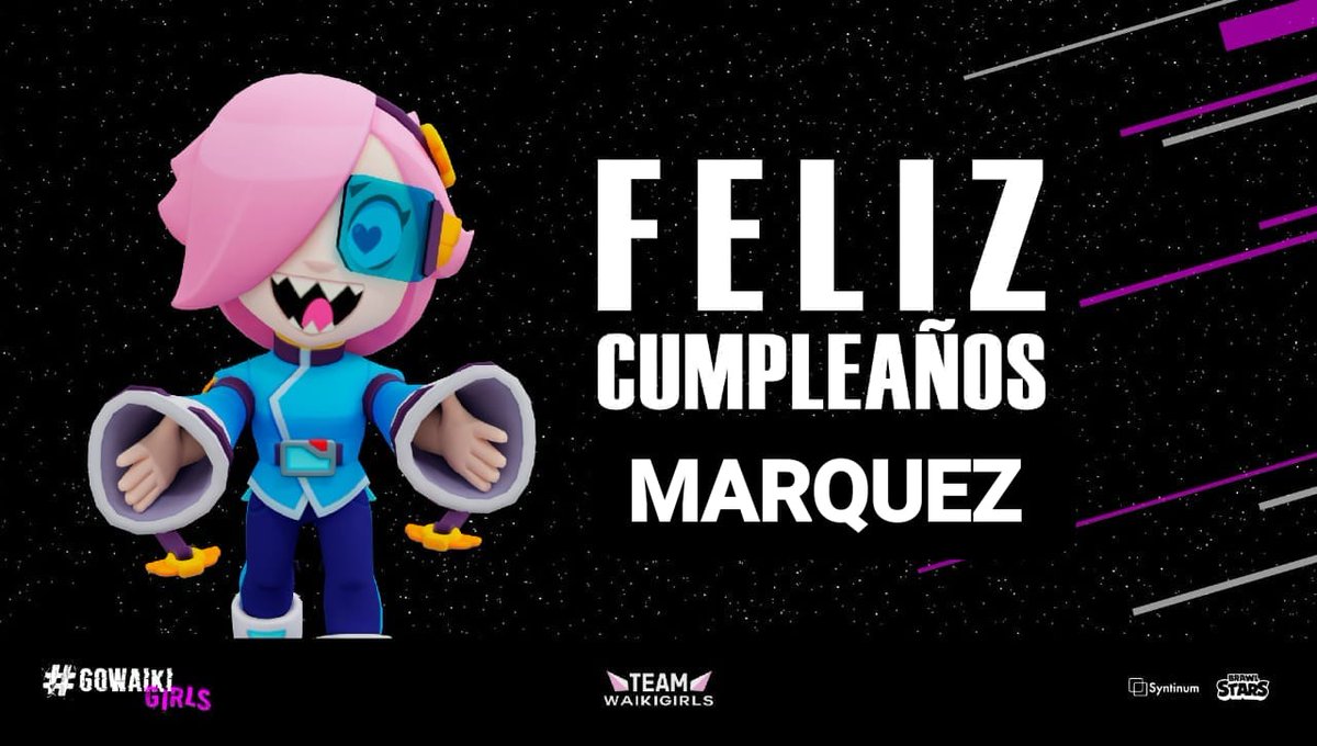 Waiki Girls (@teamwaikigirls) on Twitter photo #BS | #Cumpleaños
Estamos de fiesta 🎉
De parte del equipo le deseamos un Feliz Cumpleaños para nuestra jugadora <a href="/Marquezino3004/">Márquez_Uwu</a> 🇲🇽🎈
Esperemos que disfrutes de tu día en familia y la pases muy bonito ✨
#GoWG #BS | #Cumpleaños
Estamos de fiesta 🎉
De parte del equipo le deseamos un Feliz Cumpleaños para nuestra jugadora <a href="/Marquezino3004/">Márquez_Uwu</a> 🇲🇽🎈
Esperemos que disfrutes de tu día en familia y la pases muy bonito ✨
#GoWG