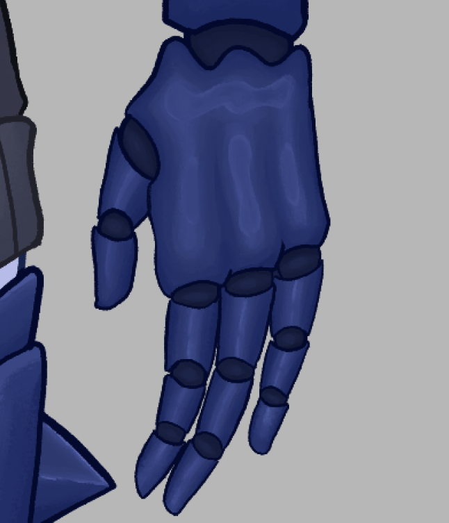 BugBloodVT's tweet photo. Been a minute since the last Vtuber Model teaser, so here's my hand https://t.co/VCyiTLuV6l