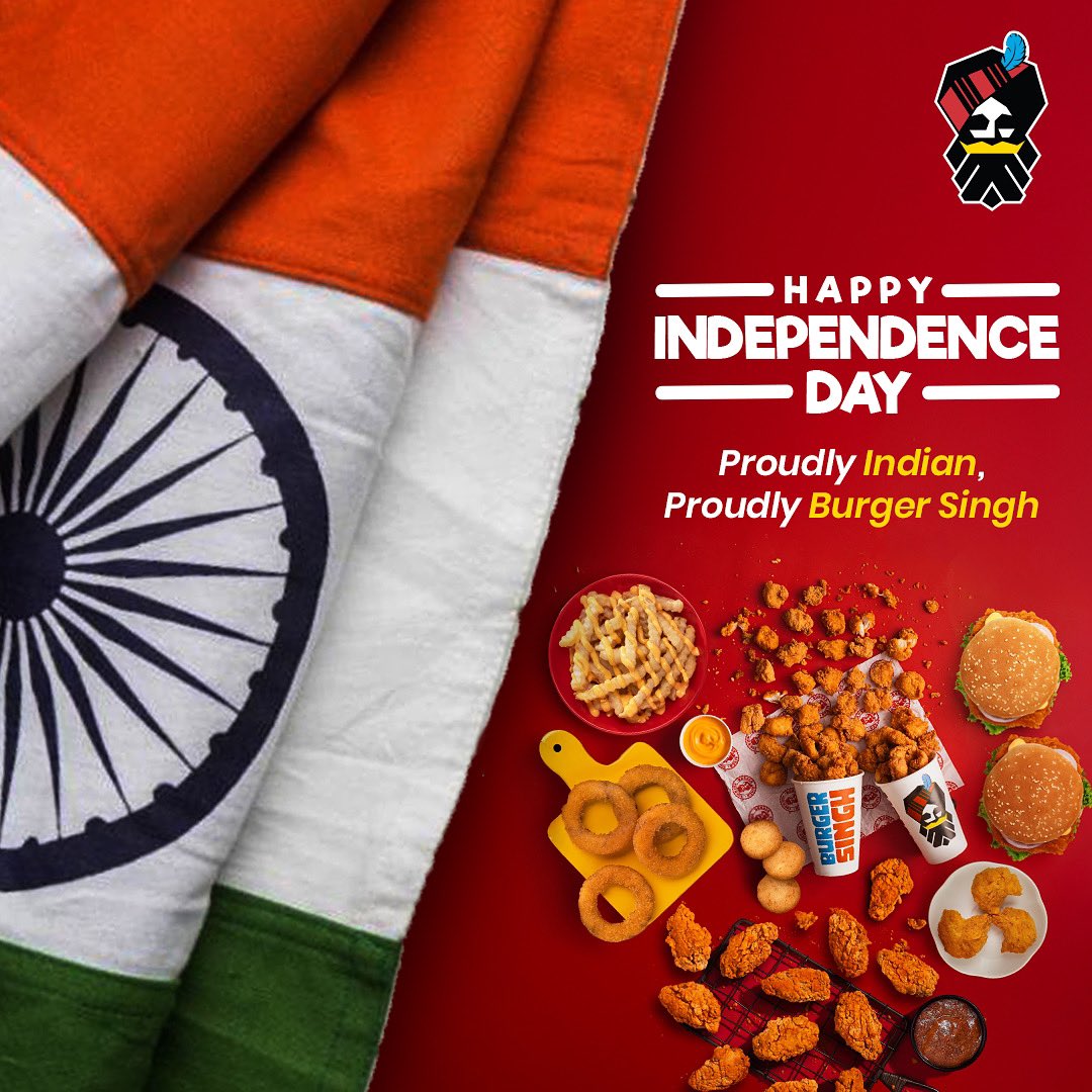 Happy Independence Day!

#burgersingh #IndependenceDay2025 #15thAugust #Indian