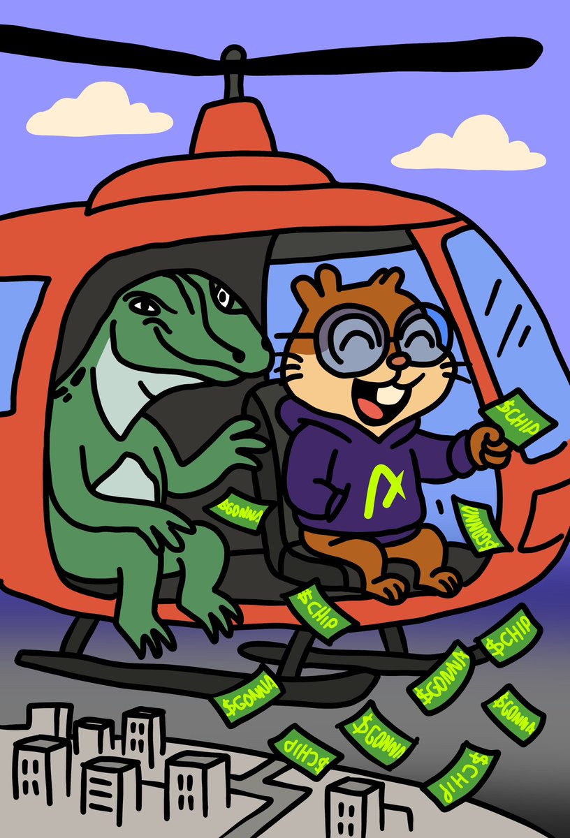 GONNA.ALGO (@gonnalgo) on Twitter photo $CHIP × $GONNA Epic Cross Over Airdrop!
The ultimate collaboration is here! <a href="/chipstaak/">Chipstack 🐿️</a> and <a href="/GONNALGO/">GONNA.ALGO</a> are joining forces for a massive airdrop. Random snapshot in 24/48 hours!
- Top 20 $CHIP wallets receive $100 worth of $GONNA at snapshot.
- Top 20 $GONNA wallets receive $100 $CHIP × $GONNA Epic Cross Over Airdrop!
The ultimate collaboration is here! <a href="/chipstaak/">Chipstack 🐿️</a> and <a href="/GONNALGO/">GONNA.ALGO</a> are joining forces for a massive airdrop. Random snapshot in 24/48 hours!
- Top 20 $CHIP wallets receive $100 worth of $GONNA at snapshot.
- Top 20 $GONNA wallets receive $100
