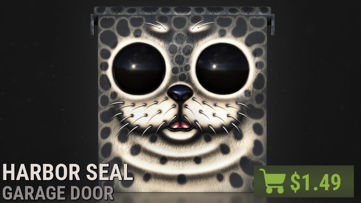 The Harbor Seal Garage Door just got accepted for <a href="/playrust/">Rust</a> 🌊

Huge thanks to everyone for your support! 🤗

Link to the store: store.steampowered.com/itemstore/2524…

#Rust #Rustworkshop #Rustskins