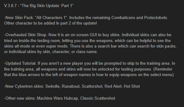 TF_AdvancedGame's tweet image. New skins and an updated shop (which lets you try them out)