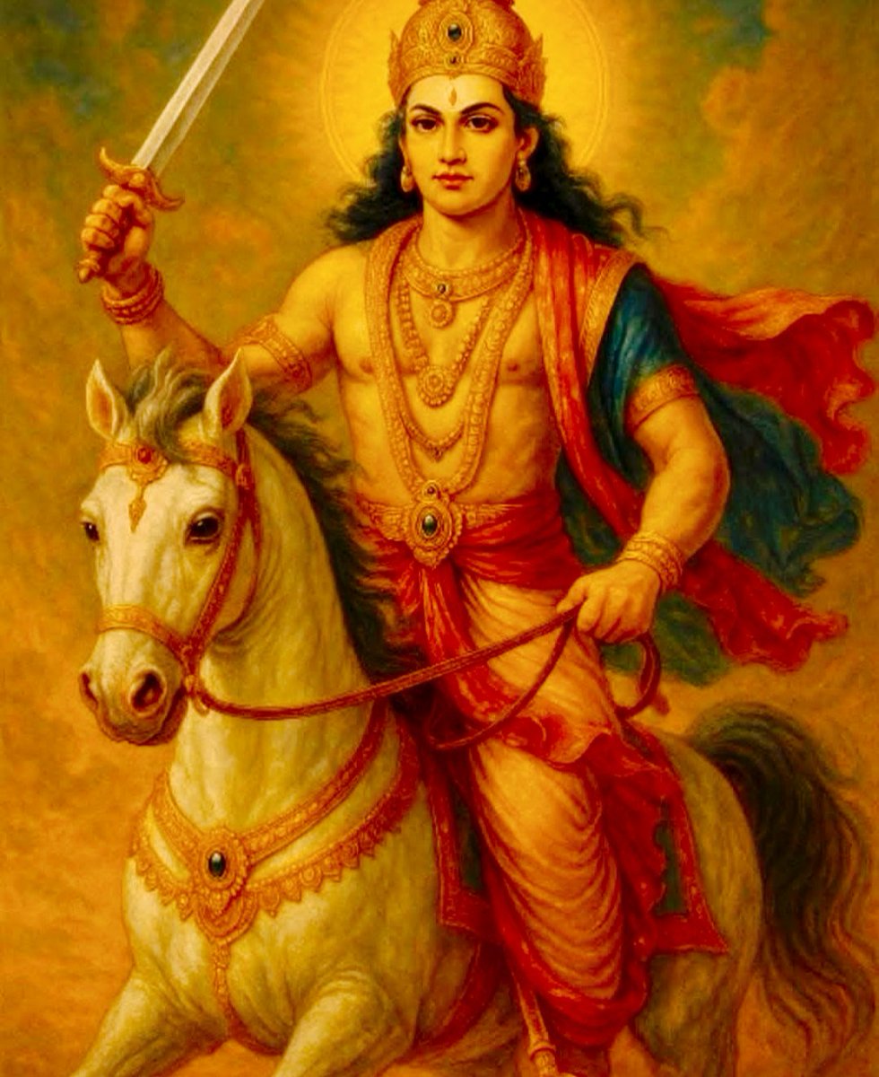 🌺।।कल्कि अवतार भगवान विष्णु के दसवें व अंतिम अवतार माने गए हैं जिनकी कथा विभिन्न हिंदू धर्म ग्रंथों में मिलती है।उनमें प्रमुख हैं–श्रीमद्भागवत गीता,विष्णु पुराण,हरिवंश पुराण,भागवत पुराण,कल्कि पुराण इत्यादि।।🌺

आइए जानते हैं श्रीविष्णु के कल्कि अवतार के बारे में;

A Thread 🧵