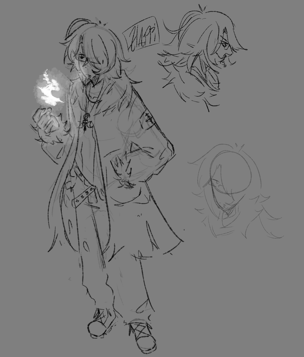 HappiestSquare's tweet photo. #OC #sketchart #unfinished #illustration https://t.co/ACC0CwvMUP