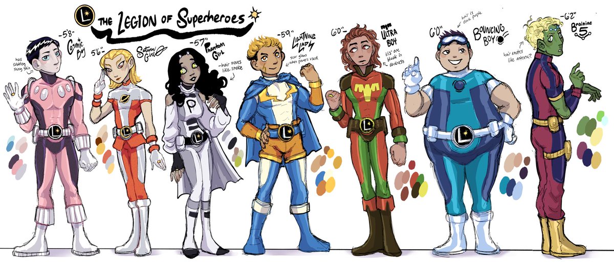silver age legion of superheroes… oh you mean my kids. my children⁉️
✨#legionofsuperheroes