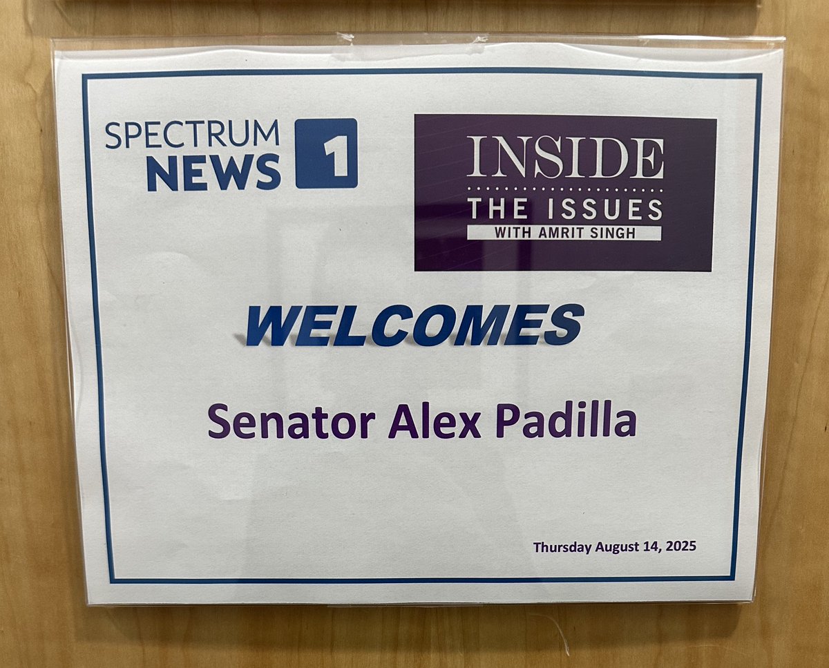 Amrit Singh (@amritsingh) on Twitter photo Tonight: a conversation with Senator Alex Padilla. Live and in-studio at 7:30PM. We’ll talk redistricting, the state of the country, and more. <a href="/SenAlexPadilla/">Senator Alex Padilla</a> <a href="/AlexPadilla4CA/">Alex Padilla</a>. <a href="/IssuesOn1/">Inside the Issues</a> on <a href="/SpecNews1SoCal/">Spectrum News 1 SoCal</a>. Tonight: a conversation with Senator Alex Padilla. Live and in-studio at 7:30PM. We’ll talk redistricting, the state of the country, and more. <a href="/SenAlexPadilla/">Senator Alex Padilla</a> <a href="/AlexPadilla4CA/">Alex Padilla</a>. <a href="/IssuesOn1/">Inside the Issues</a> on <a href="/SpecNews1SoCal/">Spectrum News 1 SoCal</a>.