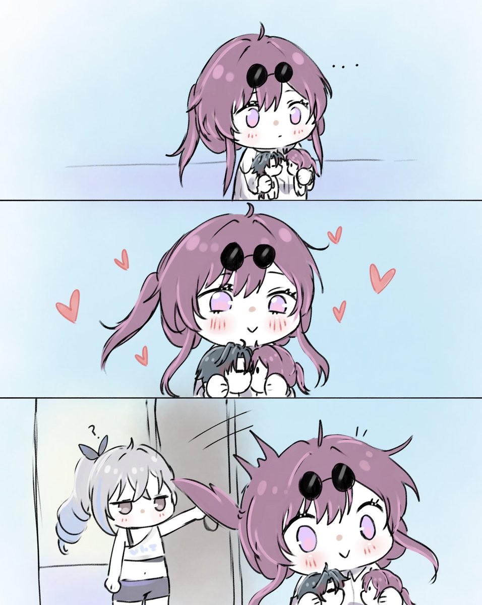 kafka playing with her dolls🤫 #kafblade