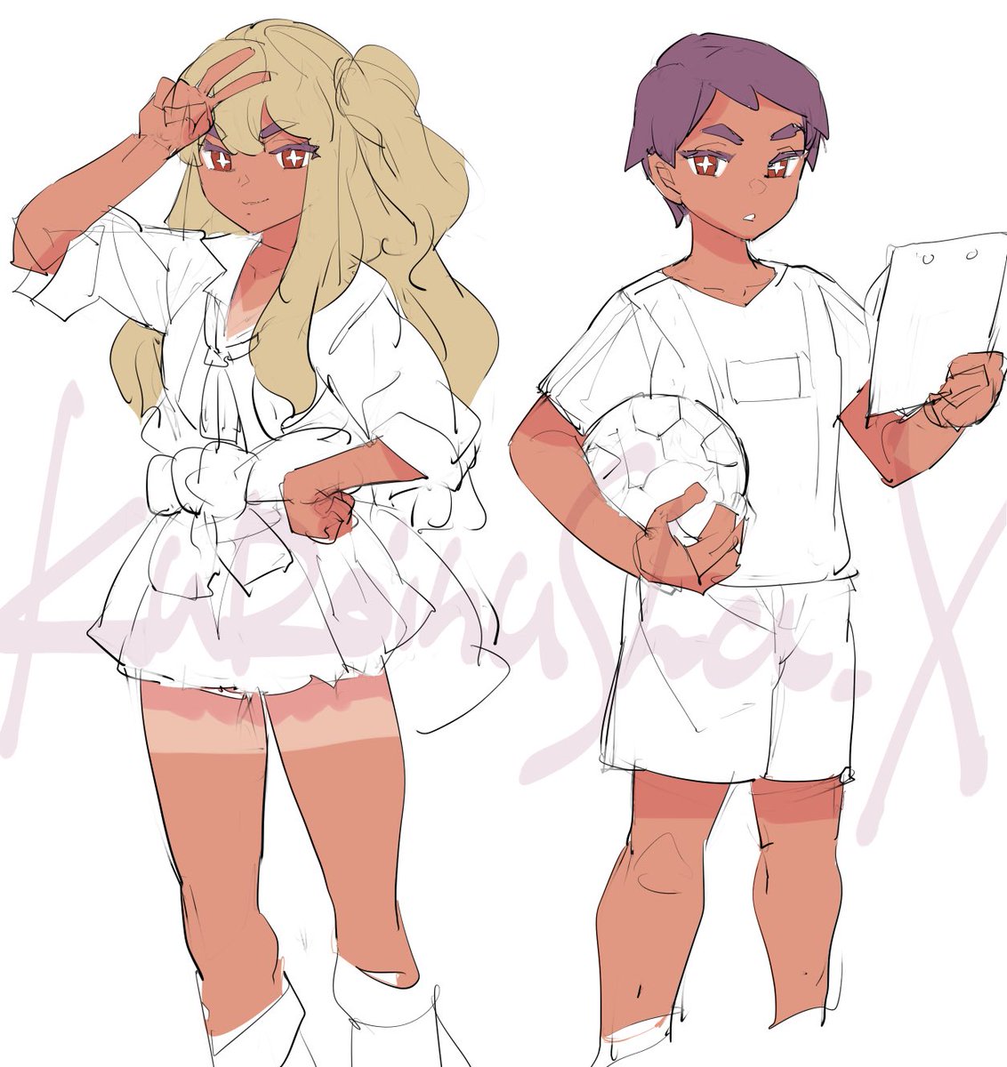 doodle

褐色女装少年らくがき本用
練習後も部員達をシゴいてくれる鬼キャプテン