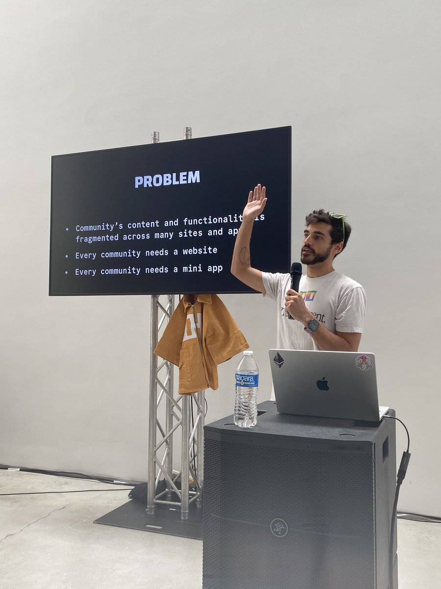 willywonka.eth ⌐◨-◨ (@willyogo) on Twitter photo Had the best day ever demoing <a href="/thenounspace/">thenounspace</a> and blank.space (🔜) at <a href="/ethereumfndn/">Ethereum Foundation</a> x <a href="/nounsdao/">Nouns.eth</a>’s World of Apps event today ⌐◨-◨
Can you guess what question I asked the audience? Had the best day ever demoing <a href="/thenounspace/">thenounspace</a> and blank.space (🔜) at <a href="/ethereumfndn/">Ethereum Foundation</a> x <a href="/nounsdao/">Nouns.eth</a>’s World of Apps event today ⌐◨-◨
Can you guess what question I asked the audience?