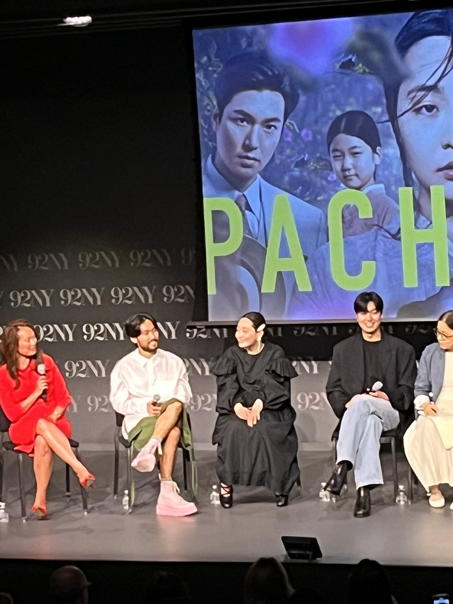 there39099's tweet photo. A year ago tonight, it was truly a dream come true. Attending the season 2 screening and conversation of Pachinko season 2. We need the rest of this story. It deserves an audience.
#Pachinko
#LeeMinHo
#92NY https://t.co/BIMz8FHSF5