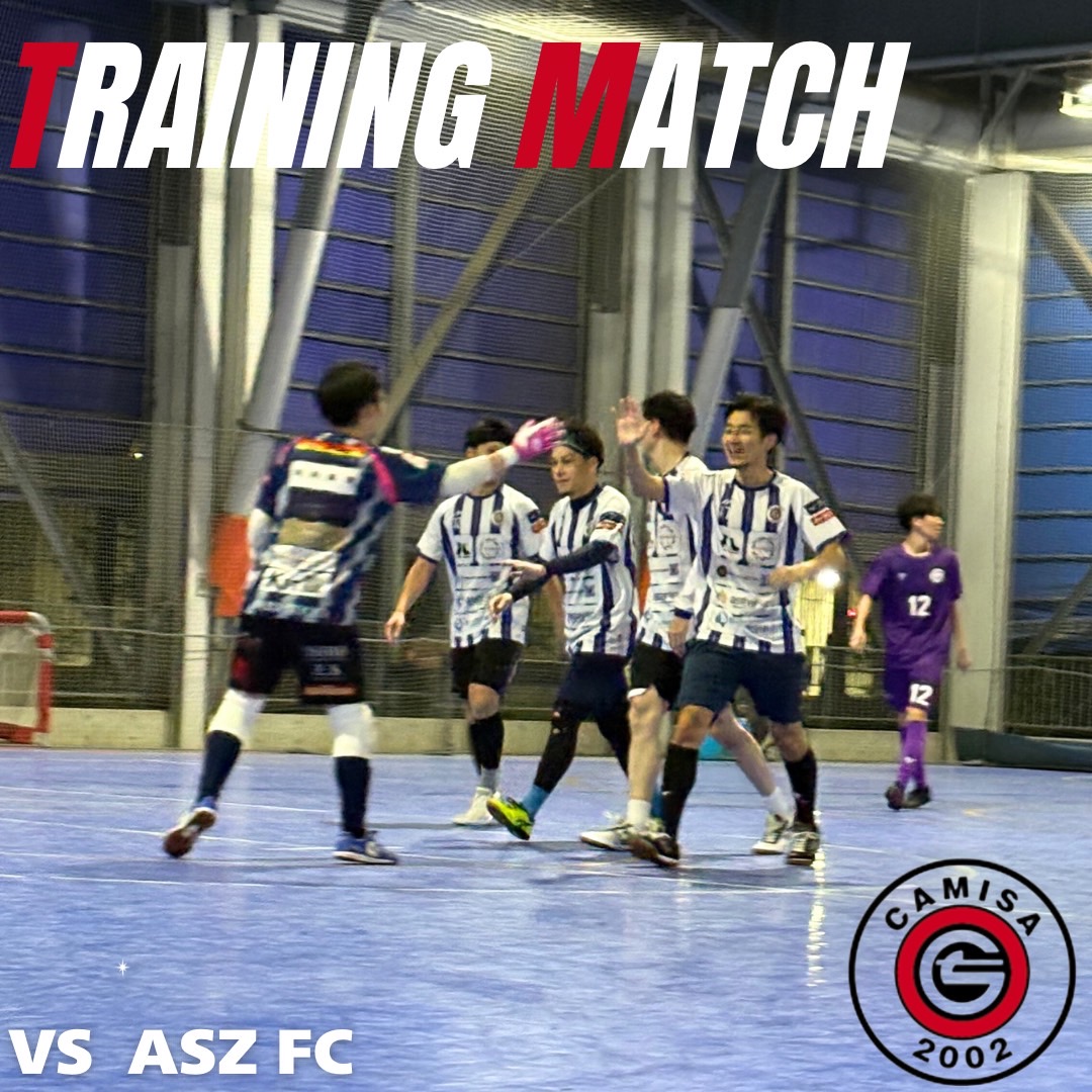 camisafutsal's tweet photo. 【 𝙏𝙧𝙖𝙞𝙣𝙞𝙣𝙜 𝙈𝙖𝙩𝙘𝙝 】
8/9(土)
vs ASZ FC(都4部)
Total : 4-3 Win!!
1本目(30分) 0-0
2本目(30分) 1-2
アヤキ
3本目(30分) 3-1
ゲンキ(アヤキ)
カナメ
ゲンキ(タイキ)
※( )はアシスト
ASZ FCさん
ありがとうございました!
#camisa #カミーザ #trainingmatch #練習試合 https://t.co/BYfLKFu1lb