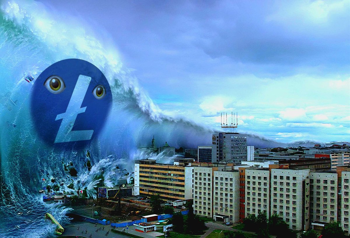 litecoin's tweet photo. When crypto's bowels can no longer hold it back and it's run out of adult diapers... https://t.co/Fx88qUpuOV