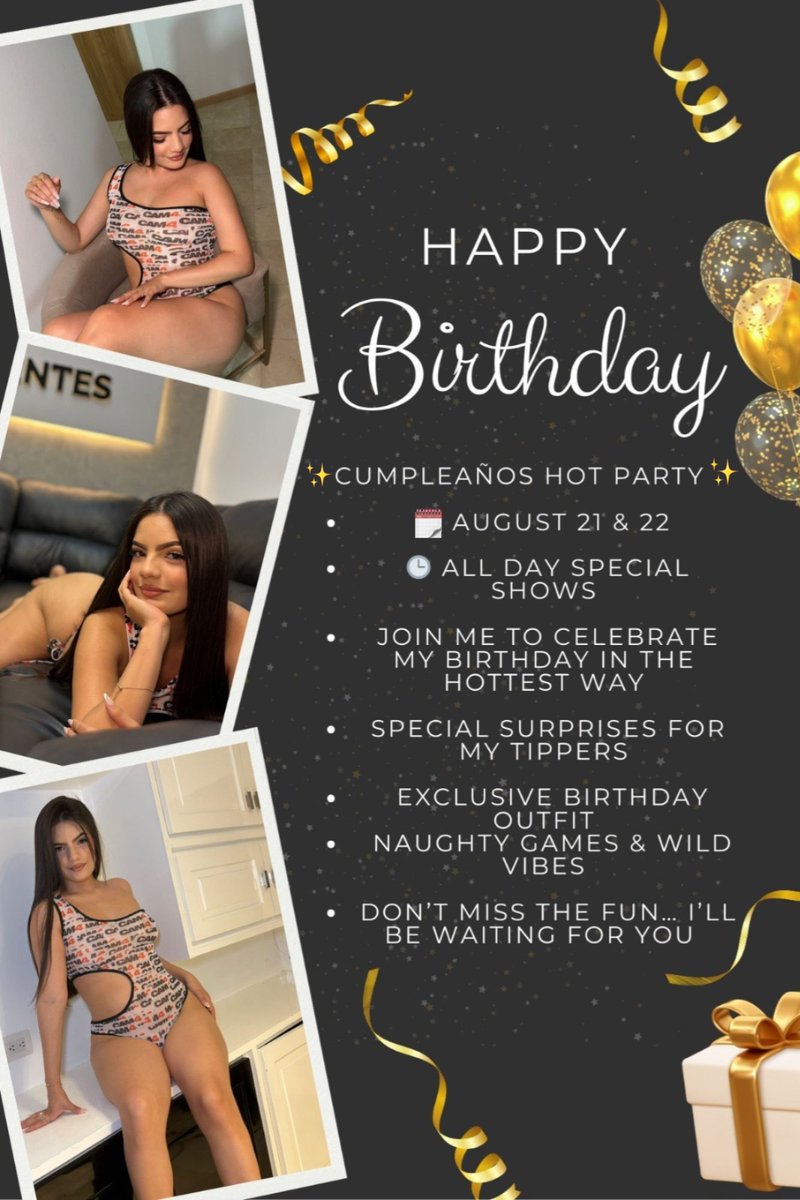 Hi babe, On August 21st and 22nd I’m celebrating my birthday with you. Special surprises, naughty games, and my sexiest outfit await you. #latinqueen  online 👀📷
<a href="/C4_Latinas/">(+18)🤍🧡Chicas Latinas de @CAM4🧡🤍</a>
<a href="/latinascam4/">Cam4latinas</a>
<a href="/Cam4_ES/">CAM4 en Español (+18)</a>
<a href="/Cam4_IT/">Cam4 Italia (18+)</a>
<a href="/RepubliKa_Cam/">🟡LA_CAM_REPUBLIKANA💛 (+18) ᵖʳᵒᵐᵒᵗⁱᵒⁿ ᶠʳᵉᵉ</a>
<a href="/Cam4_DE/">Cam4 Germany [18+]</a>
es.cam4.com/Dana_Vegaa