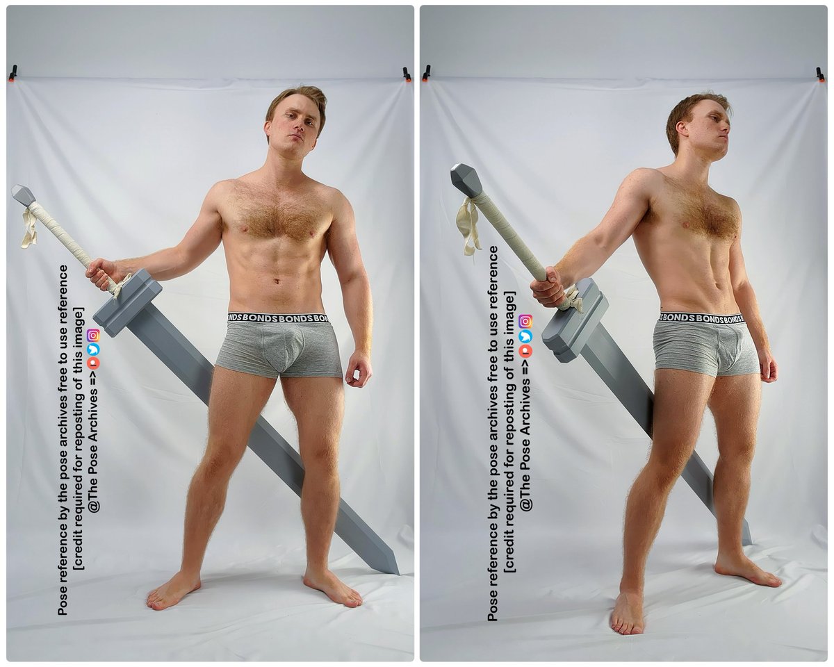 The Pose Archives | Pose Reference ⚔️ tweet media