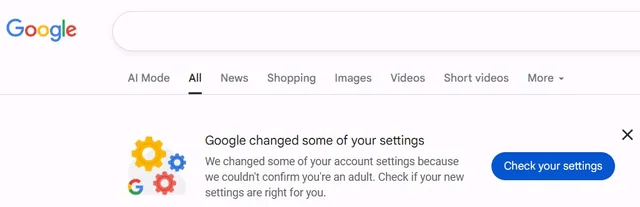 Barry Schwartz (@rustybrick) on Twitter photo Google Search asking some users to confirm they are an adult - we knew this was coming and it is here seroundtable.com/google-search-… hat tip <a href="/TechIssues2day/">Tech-Issues Today</a> Google Search asking some users to confirm they are an adult - we knew this was coming and it is here seroundtable.com/google-search-… hat tip <a href="/TechIssues2day/">Tech-Issues Today</a>