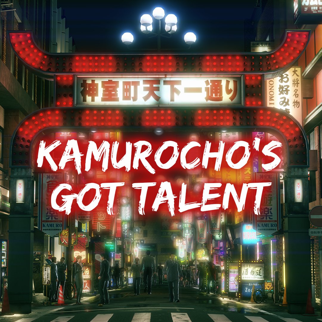 ⭐Kamurocho's Got Talent⭐
Share your best Yakuza 0, Kiwami or Kiwami 2 fan art, cosplay, karaoke cover, edit, interpretive dance and more for a chance to be featured in a future post or RGG Roundup stream👀

C'mon kyodai, show us what you got🫵